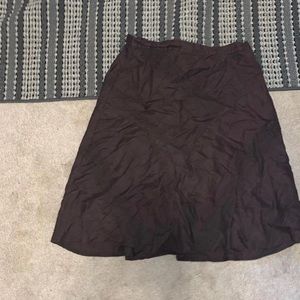 cute dark brown scottish skirt